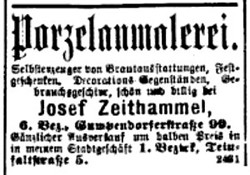 Josef Zeithammel December 1895